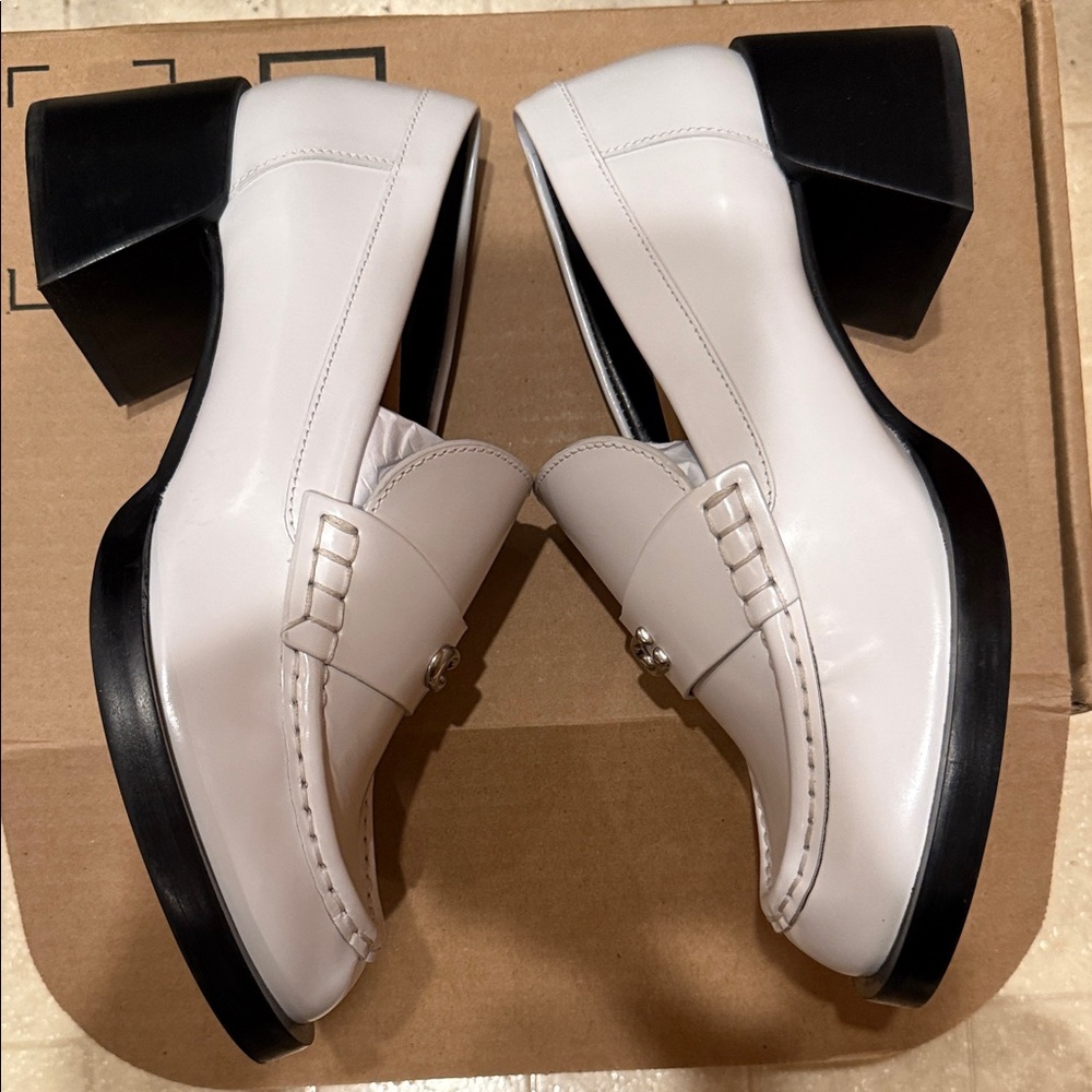 Coach Women's Natalie Leather Loafer - size 8 - Picture 10 of 16